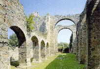 Restaurierte Reste der Basilika