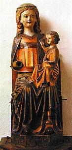 Ein Duplikat der "wunderttigen" Madonna aus dem Jahr 1280 befindet sich noch im Kloster Wienhausen. 