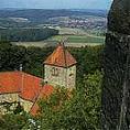 Blick vom Bergfried in Richtung Braunschweig