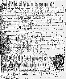 Urkunde Kaiser Heinrichs III. aus dem Jahr 1051 mit der ersten urkundlichen Erwhnung Schppenstedts